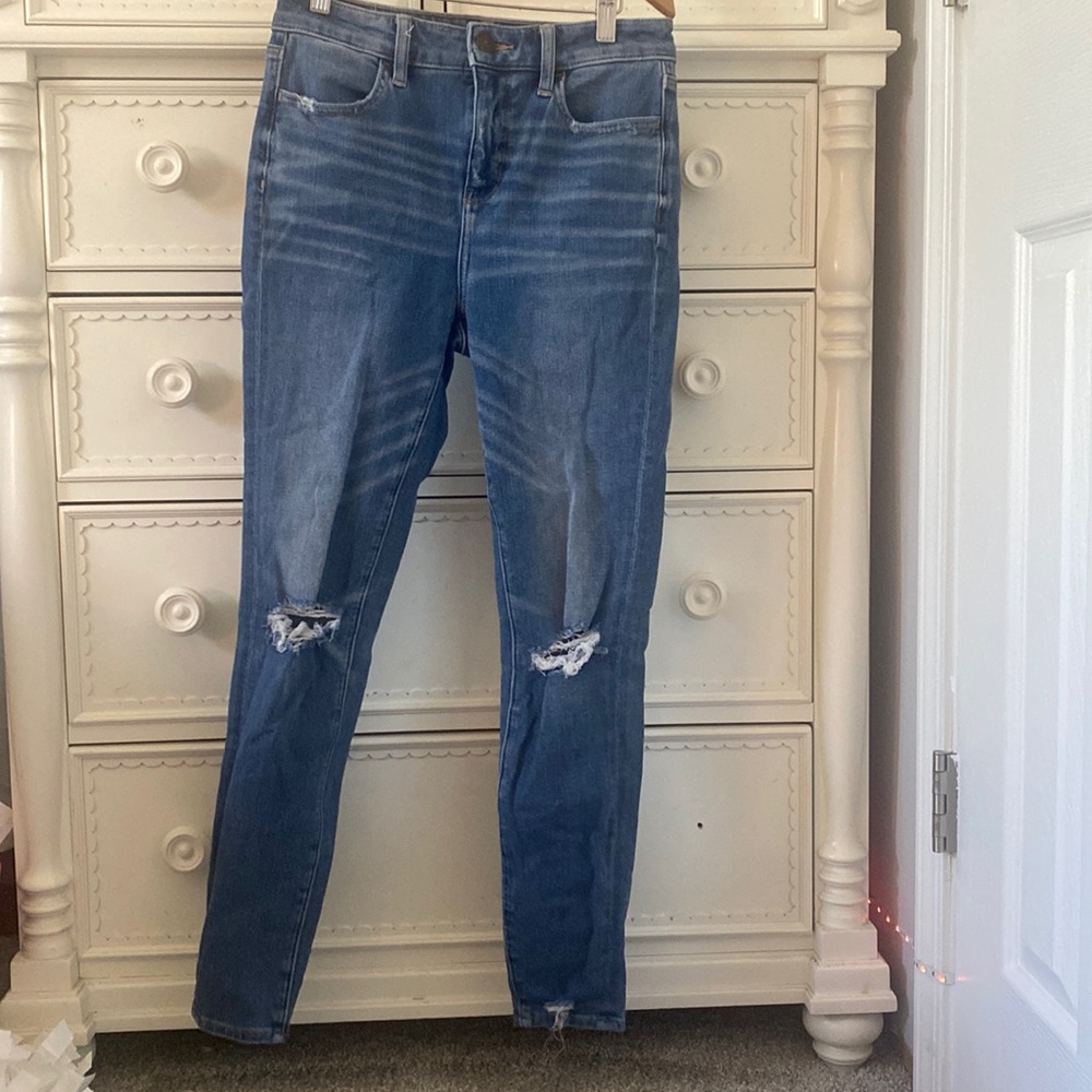 Blue American Eagle Jeans, size 4